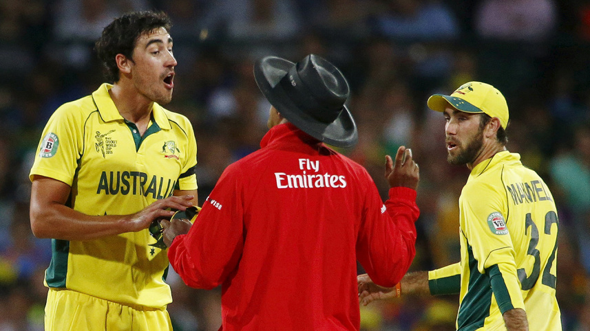 Australian bowler Mitchell Starc 