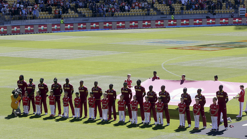 The West Indies team 