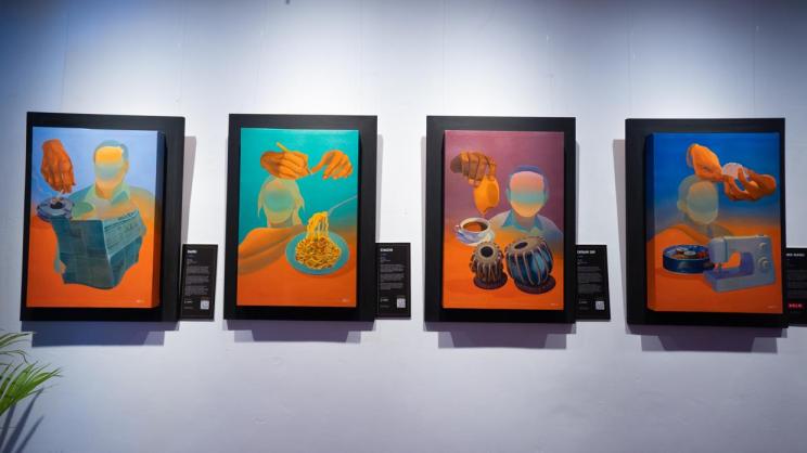 Brushstrokes Across Generations: Inside a father-daughter exhibition