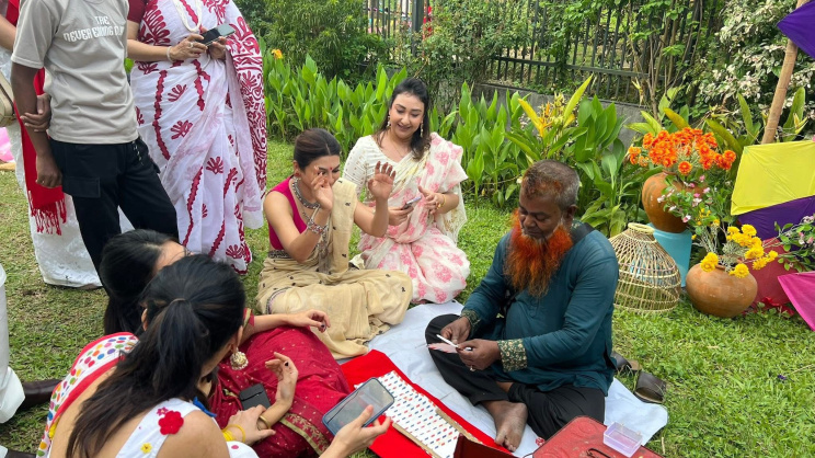 Pahela Baishakh celebrated early at Jaya Ahsan’s home