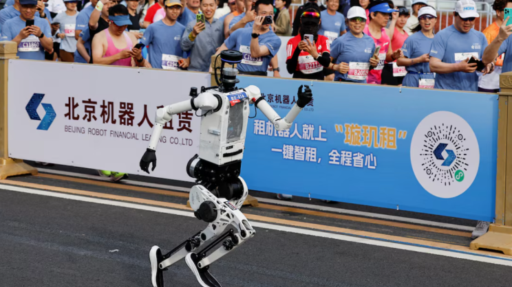 Robot half marathon