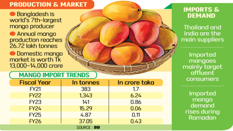 Bangladesh Mango Imports