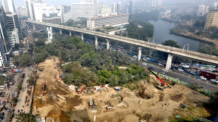 Panthakunja Park in Dhaka