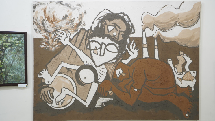 Reality through the canvas: ‘Annual Art Exhibition 2025’ reflects the world around us