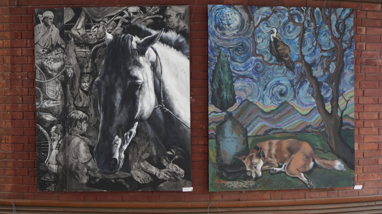 Reality through the canvas: ‘Annual Art Exhibition 2025’ reflects the world around us