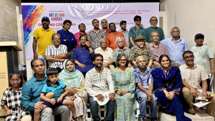 Charukola alumni revisit their artistic journey through ‘Art Beyond Borders’