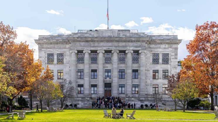 Harvard Medical School in Massachusetts in 2025. 