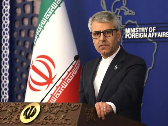 Iranian foreign ministry spokesman Esmail Baqaei. Photo: AFP