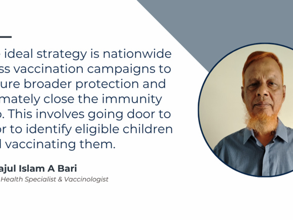 need for vaccination to stop measles outbreak
