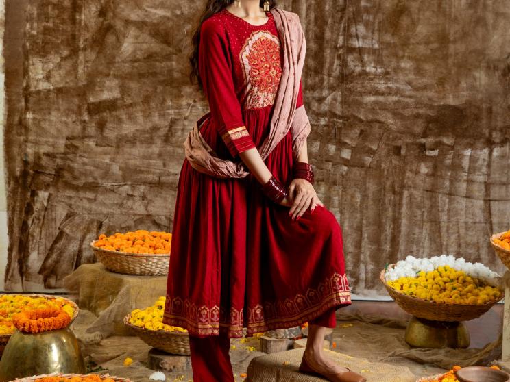 Vibrant colours of Puja celebrations