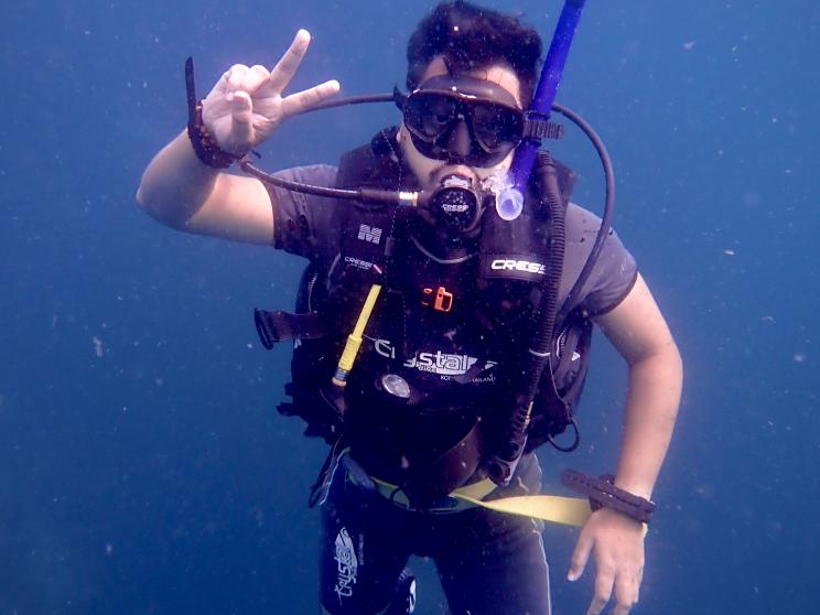 Beneath the surface: Slow breaths and slower time from scuba diving