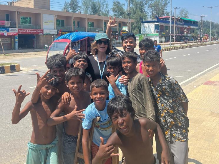 Bringing street children out of despair through skateboarding
