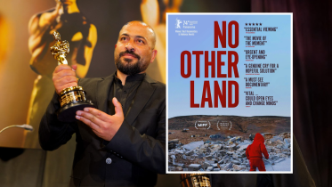 Oscar-winning filmmaker Hamdan Ballal says family attacked in West Bank