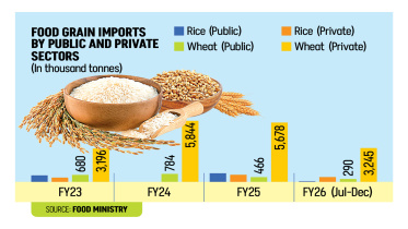 Bangladesh Food Grain Imports FY26