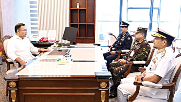 PM Tarique Rahman meeting chiefs of army navy air force