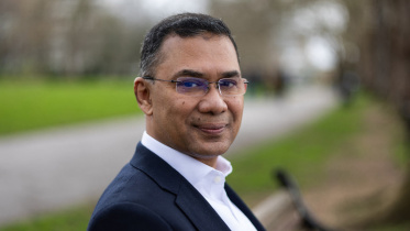 Tarique Rahman meeting with Shafiqur Rahman and Nahid Islam