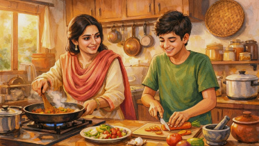 Teaching boys to cook can rewrite gender roles at home