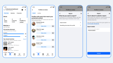 Meta impersonator dashboard