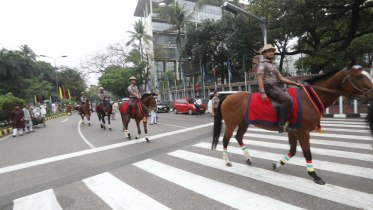 Police on duty during Eid-ul-Fitr 2026