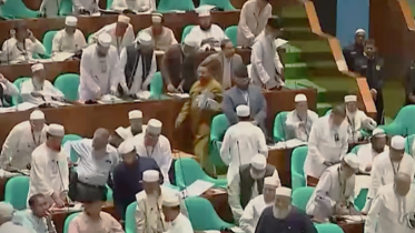 Bangladesh parliament walkout by opposition