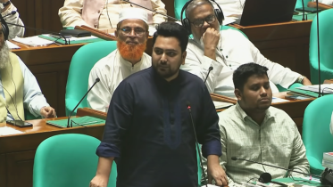 Nahid Islam parliament speech on India