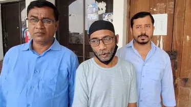 Abdul Hannan Molla testified at Dhaka Metropolitan Children Violence Prevention Tribunal. Photo: UNB