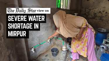 safe water crisis in Dhaka