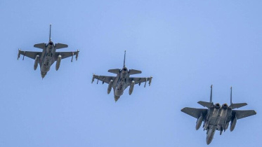 The strikes came after the ministry said its forces had intercepted drones targeting oil facilities in the east, blaming Iran-backed groups in Iraq. Photo: AFP