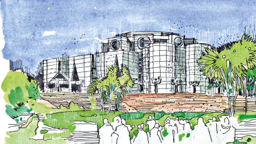 National Parliament Building of Bangladesh
