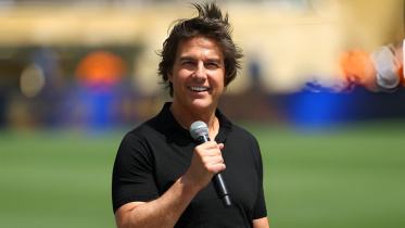 Tom Cruise at World Cup