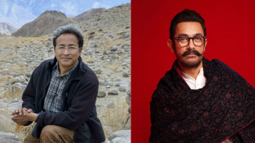 Aamir khan and Sonam Wangchuk