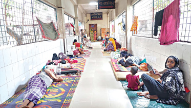 four million patients treated on hospital floors Bangladesh