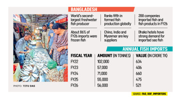 Bangladesh imports fish
