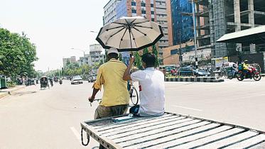 a rickshaw van puller