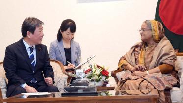 Japan conveys congratulatory greetings to Sheikh Hasina