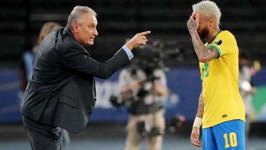 Tite and Neymar