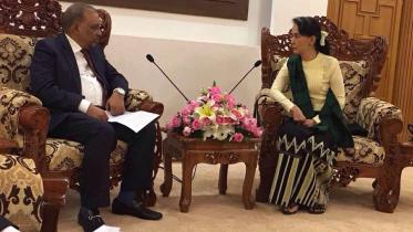  Aung San Suu Kyi and Asaduzzaman Khan
