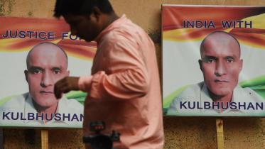 Alleged Indian spy Kulbhushan Jadhav who is facing the gallows in Pakistan 