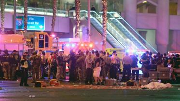 Las Vegas Boulevard and Tropicana  shooting