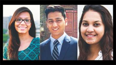 Abinta Kabir, Faraaz Ayaaz Hossain and Tarishi Jain