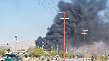suicide and gun attacks on police and soldiers in Afghanistan