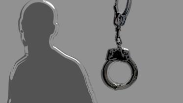 Bangladesh Chhatra League leader assaulting college teacher