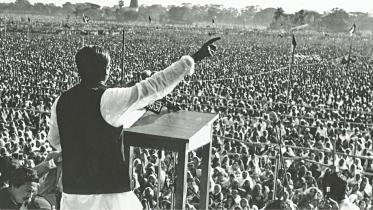 Bangabandhu's historic speech at the Racecourse on March 7