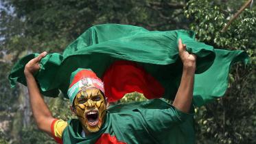Bangladeshi supporter