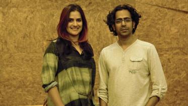 Bappa Mazumder and Sona Mohapatra.jpg