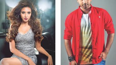 Bappy Chowdhury and Bidya Sinha Mim