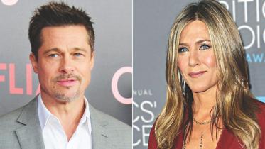 Brad Pitt and Jennifer Aniston