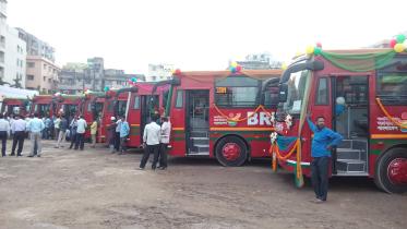 9 New BRTC Buses