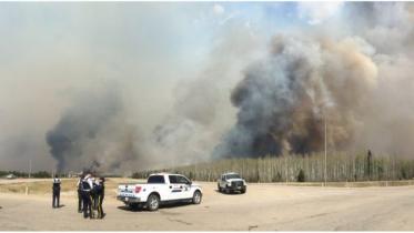 Canada wildfire
