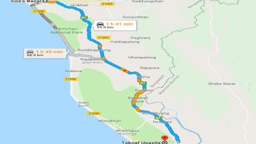 Cox’s Bazar-Teknaf road link snapped